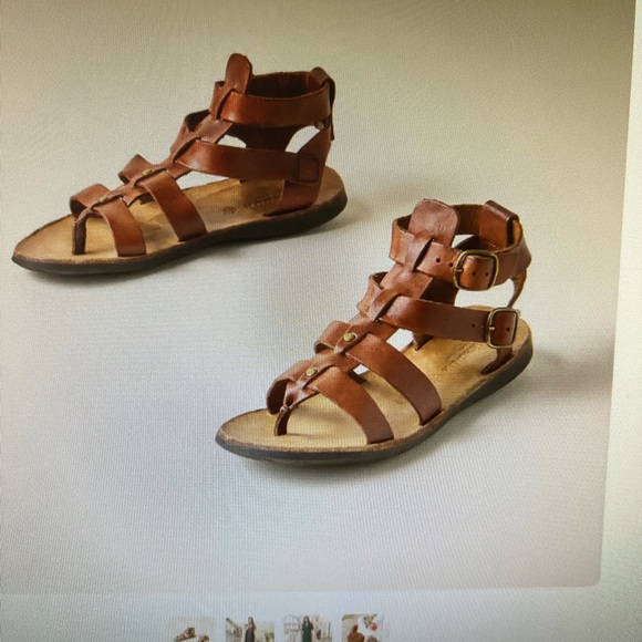 Sundance Oleandra sandals in cognac size 38 - Picture 1 of 5